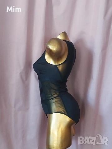 MALENE BIRGER M Черно моделиращо боди , снимка 5 - Корсети, бюстиета, топове - 55289337
