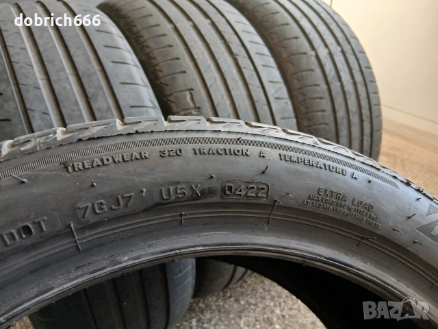 225/45/18 летни гуми Bridgestone DOT0422, снимка 6 - Гуми и джанти - 54759032
