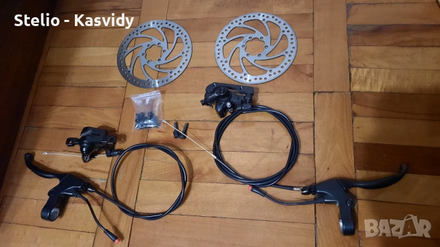 Механични дискови спирачки от електро велосипед Duotts C29, снимка 2 - Велосипеди - 54060217