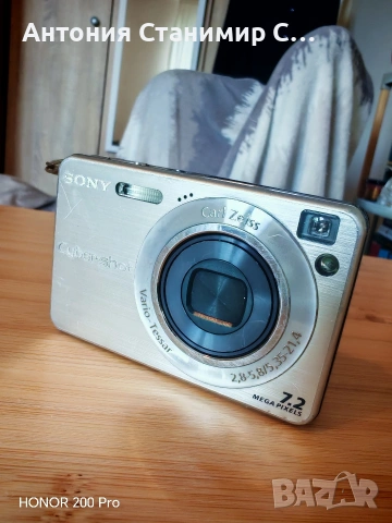 Sony dsc - w110, снимка 3 - Фотоапарати - 54619526