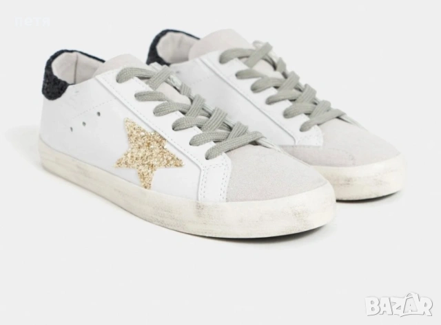 Бели маратонки номер 38, снимка 4 - Дамски ежедневни обувки - 54280938