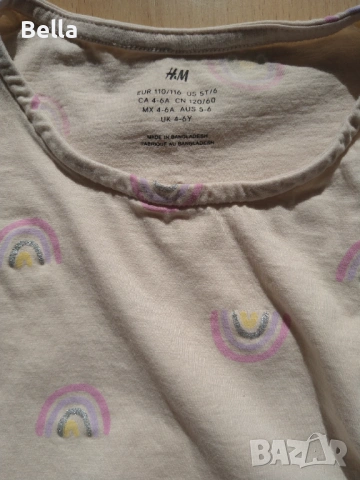 Летни рокли H&M 4-6 г , снимка 13 - Детски рокли и поли - 54793509