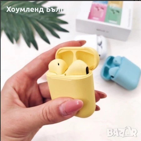 Безжични слушалки Inpods12 с различни цветове, снимка 5 - Bluetooth слушалки - 54454229