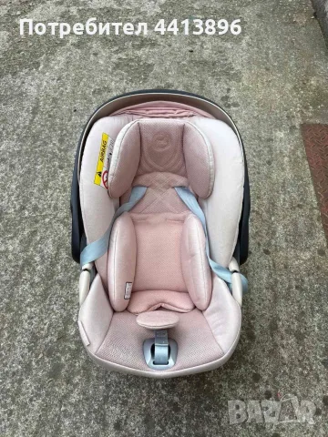 Cybex cloud T I size , снимка 3 - Столчета за кола и колело - 55616360