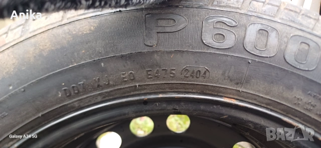 15 цола резервна гума Opel , снимка 8 - Гуми и джанти - 53966260