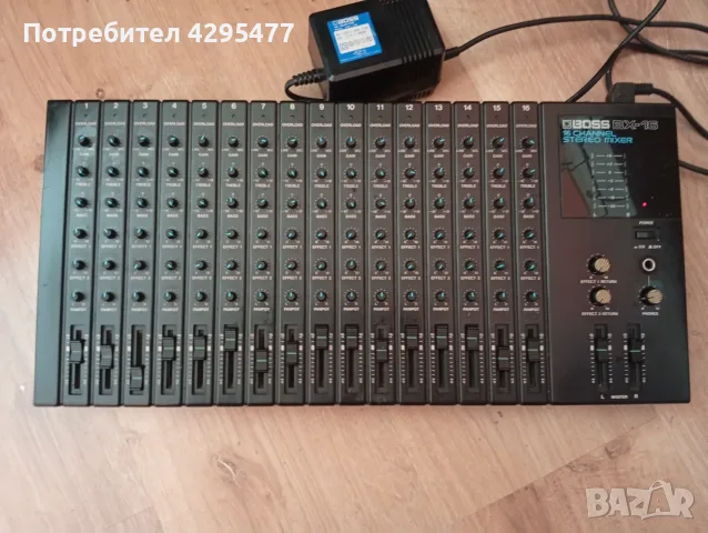 Boss bx 16 mixer16 stereo channel