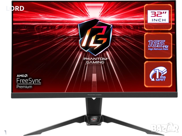 Монитор 32" ASRock PG32QF2B - 2K, 165Hz