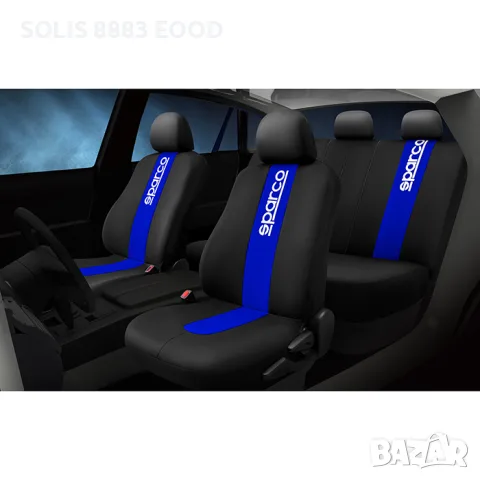 Тапицерия Sparco - SPC1011 Черно/Синьо, снимка 2 - Аксесоари и консумативи - 55675172