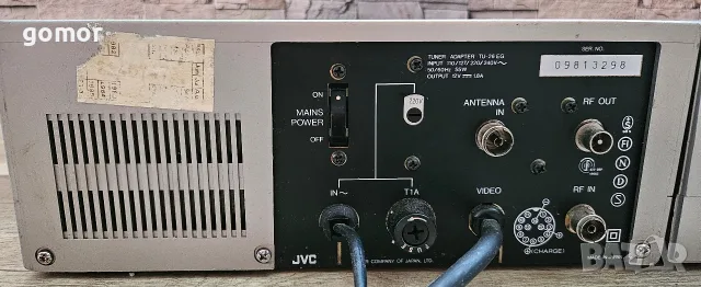 Рядък ретро VHS видеорекордер JVC HR-2650EG с тунер TU-26EG – Made in Japan, снимка 13 - Друга електроника - 55559881