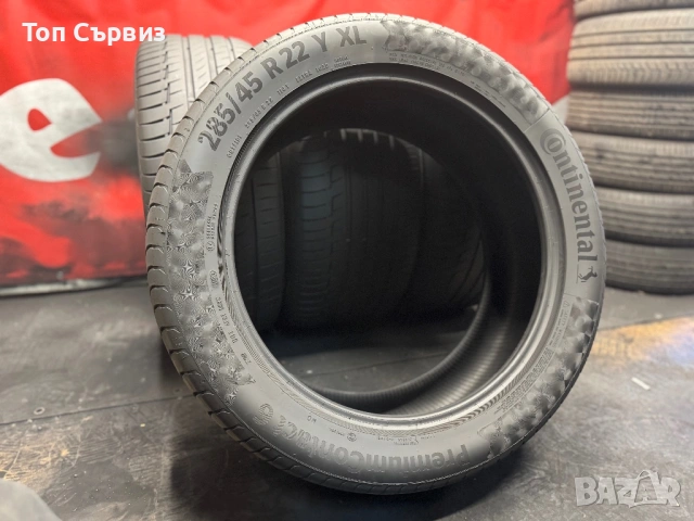 285 45 22 / 325 40 22, Летни гуми, Спорт пакет, Continental PremiumContact6, 4 броя, снимка 4 - Гуми и джанти - 54806985