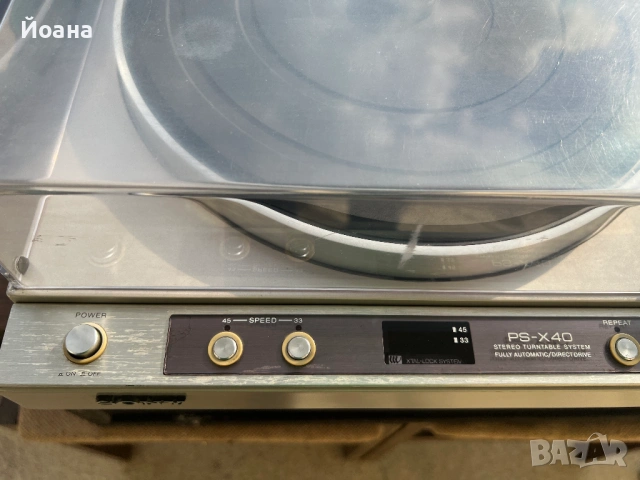 Sony PS X-40, снимка 3 - Грамофони - 54115165
