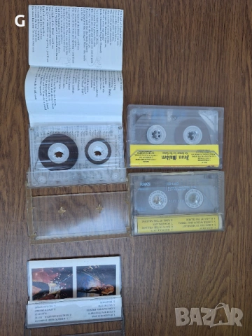 Касети Iron Maiden 3 студийни албума,, снимка 3 - Аудио касети - 54099946