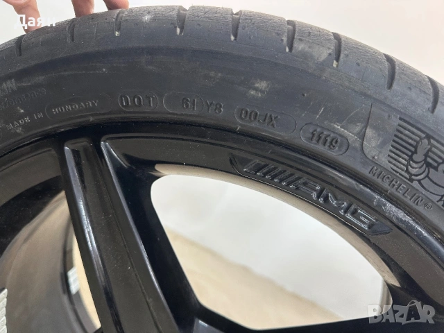 Джанти Mercedes-Benz AMG BORBET спорт пакет 18 с гуми MICHELIN, снимка 13 - Гуми и джанти - 53985509