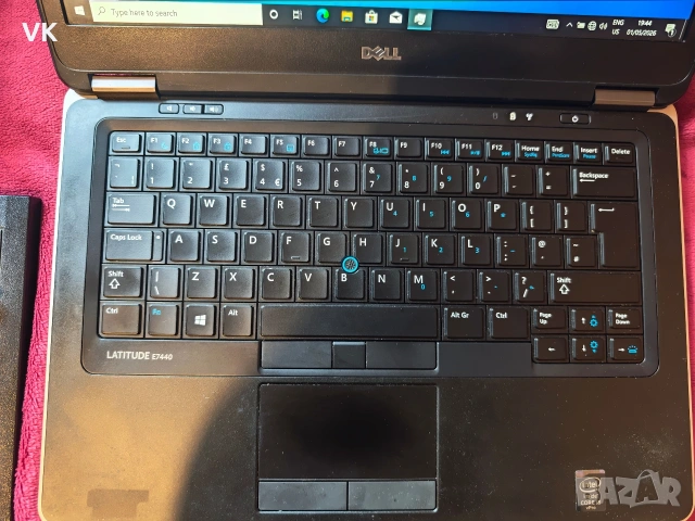 DELL Latitude E7440 със зарядно за кола и док станция, снимка 8 - Лаптопи за работа - 54439157