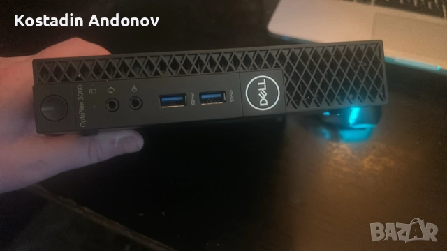 продавам мини компютър dell 3060 I3, снимка 4 - Работни компютри - 54812022