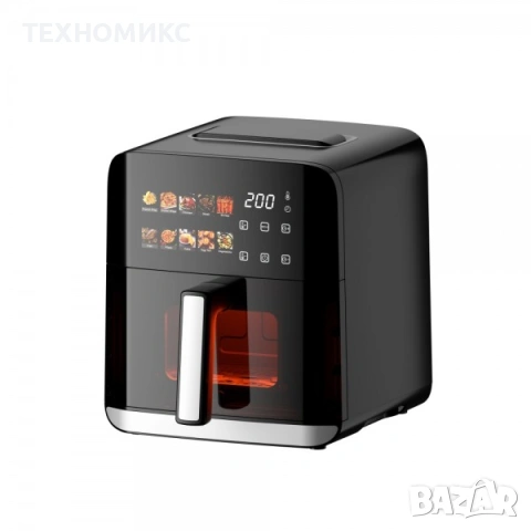 Фритюрник Air Fryer Oliver Voltz OV51980CE, 1200W, кошница 4 л., LED дисплей, снимка 15 - Фритюрници - 54080389