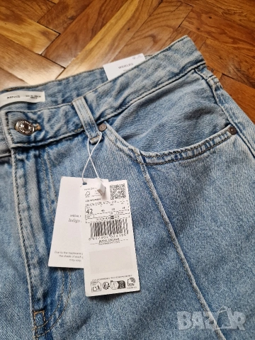 Страхотни дамски дънки MANGO размер 42 , нови с етикет , снимка 9 - Дънки - 54350847