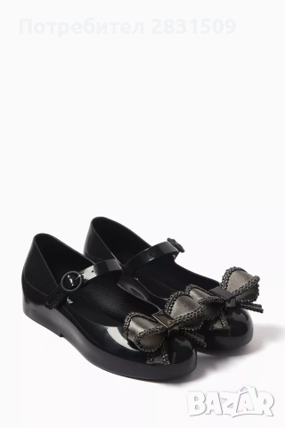 Балеринки Mini Melissa - Размер 19/20, снимка 3 - Бебешки обувки - 55086443