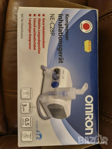 Инхалатор Omron NE-C28P, снимка 2 - Друга електроника - 55222617