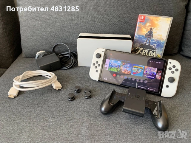 Nintendo Switch Oled, снимка 2 - Nintendo конзоли - 54592403