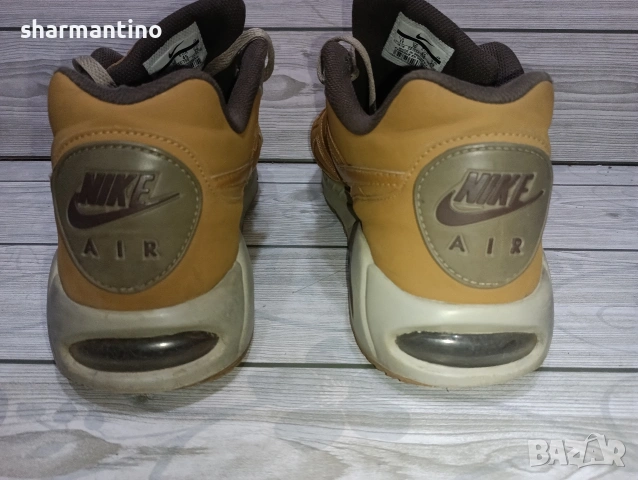 Nike Air Max N 45 кожени, снимка 3 - Маратонки - 54488338