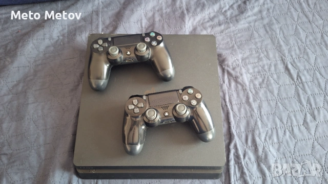 PlayStation 4 + геймърски слушалки Astro A40, снимка 2 - PlayStation конзоли - 54385220