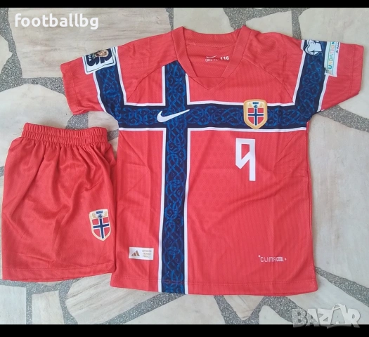 HAALAND 9 ❤️⚽️ детско юношески футболни екипи 🇳🇴 NORWAY 🇳🇴 , снимка 4 - Футбол - 43499326