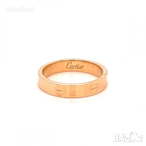 Златен дамски пръстен Cartier 1,22гр. размер:50 14кр. проба:585 модел:37774-2