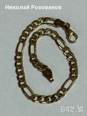 Златна гривна унисекс НОВА, снимка 7 - Гривни - 54274042