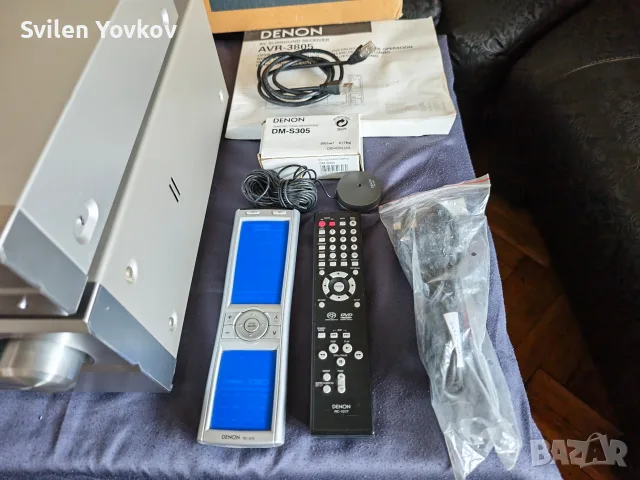 Продавам висок клас усилвател ресийвър DENON 3805 + DVD AUDIO-VIDEO/SUPER AUDIO CD PLAYER DVD-1920, снимка 13 - Ресийвъри, усилватели, смесителни пултове - 55437415