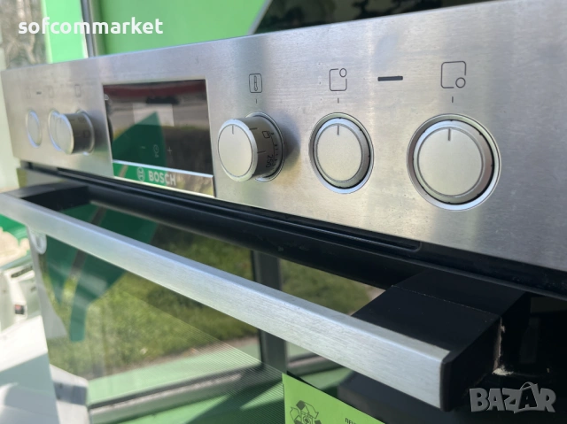 Фурна за вграждане Bosch HEA513BS1, Серия 4 с индукционен плот, снимка 2 - Печки, фурни - 54136273