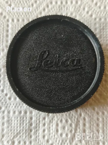 Leica предна капачка за обектив и проспект.