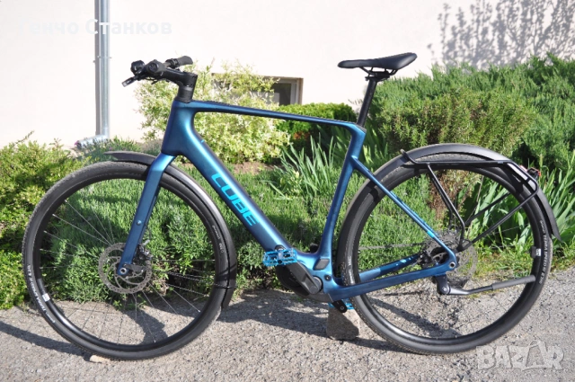 Cube Nulane Hybrid C:62 SLX 400X FE- карбонов електрически велосипед, снимка 8 - Велосипеди - 54448097