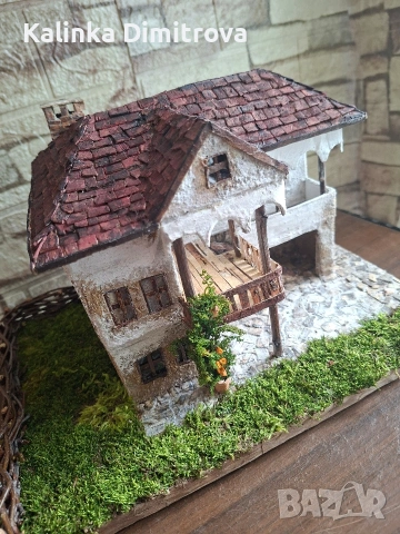 Ръчно изработени макети на старинни къщи,подходящи за декорация., снимка 10 - Декорация за дома - 54797177