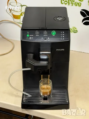 Кафемашина кафе автомат Philips cappuccino с гаранция, снимка 6 - Кафемашини - 55372214