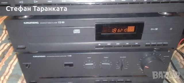 Усилвател CD player и двукасетачен дек Grundig , снимка 5 - Ресийвъри, усилватели, смесителни пултове - 54527315
