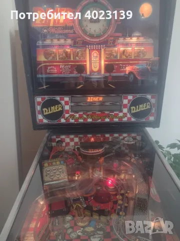 Флипер Williams Diner 1990 г. Пинбал машина