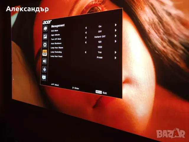 Full HD DLP 3D Проектор ACER P1500, снимка 4 - Плейъри, домашно кино, прожектори - 55390395