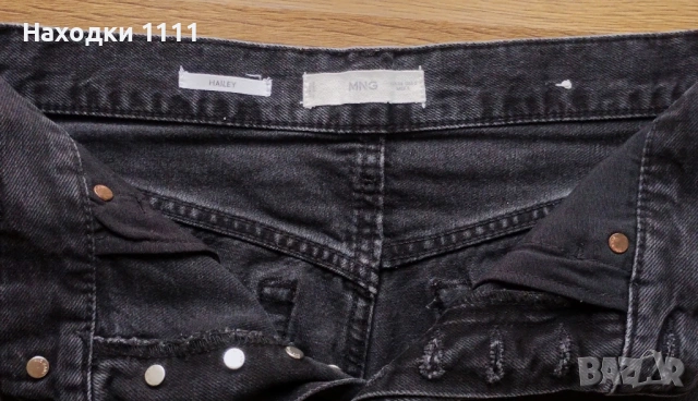 Къси панталонки MANGO + кроп топ, размер 34 XS, перфектни, снимка 3 - Къси панталони и бермуди - 54371901