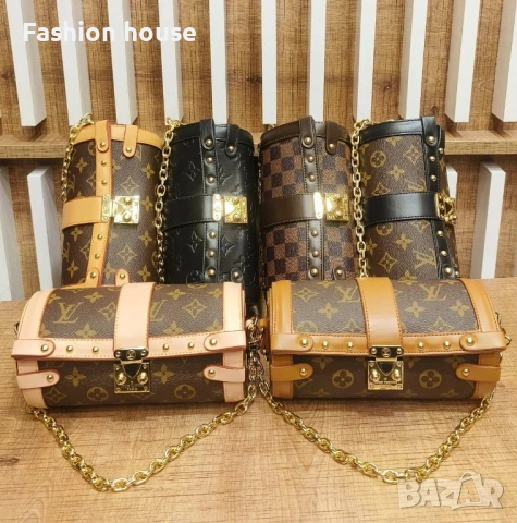 Louis Vuitton 6 цвята дамска чанта, снимка 8 - Чанти - 54578795