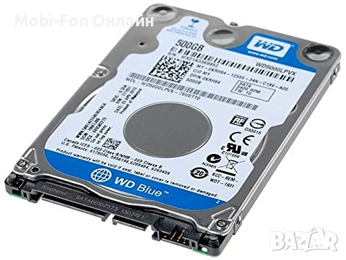 Обновен хард диск WD Blue WD5000LPVX 500 GB 5400 RPM 2.5-inch
