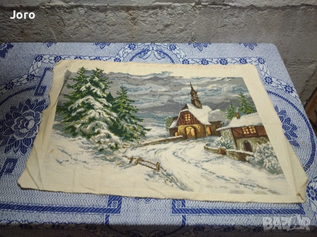 гоблен недовършен+ много конци