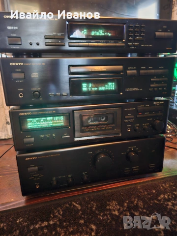 Hi-Fi система Onkyo пълен сет от 4 компонента, снимка 2 - Аудиосистеми - 54339810