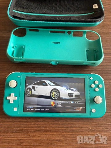Nintendo Switch Lite Turquoise, снимка 7 - Nintendo конзоли - 54595060