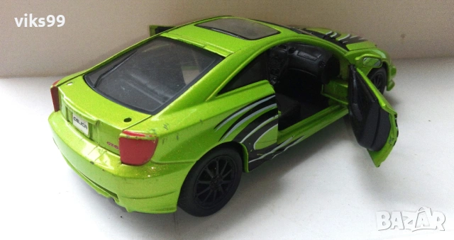 Bburago Toyota Celica GT-S 2003 Мащаб 1:24, снимка 4 - Колекции - 54502818