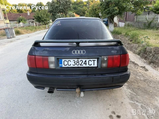 audi 80 b4 1.6 70к.с. КЛИМАТИК / ГАЗ - бензин - цена 1000 евро   - колата e с подновена регистрация , снимка 10 - Автомобили и джипове - 54919150