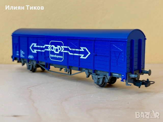 Товарен вагон Märklin 4832 DC „BahnExpress“ H0 влак, влакче 