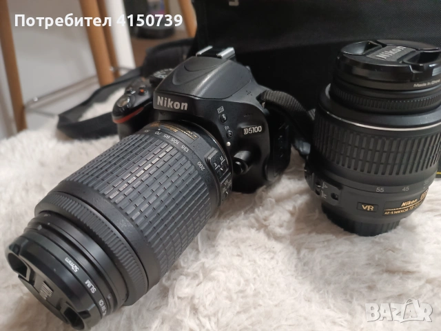 Фотоапарат Никон D5100, снимка 5 - Камери - 55188719