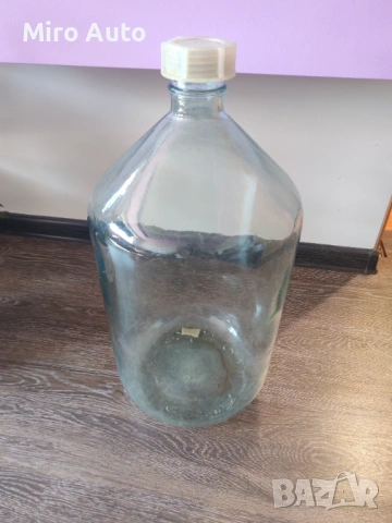 Стъклена Дамаджана - 20литра, снимка 2 - Буркани, бутилки и капачки - 54139441