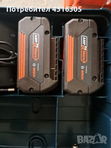 Безчетков ударен гайкоерт на Бош, снимка 3 - Винтоверти - 54005676